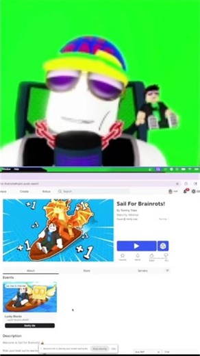 Sail For Brainrots Nearly Destroyed KreekCraft 🔥 #roblox