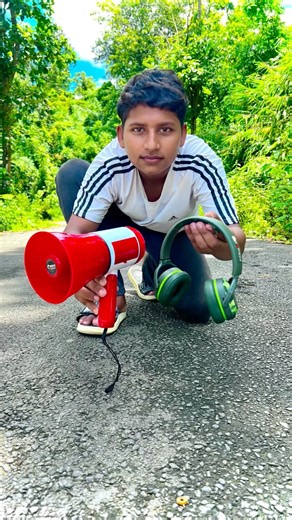 Handheld Megaphone Mic Vs Original Boat Headphone Unboxing