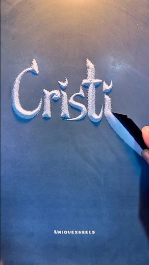 Satisfying Colorful Text Art ✨ | Beautiful Creative Handwriting | UniqueXCreator Short #art
