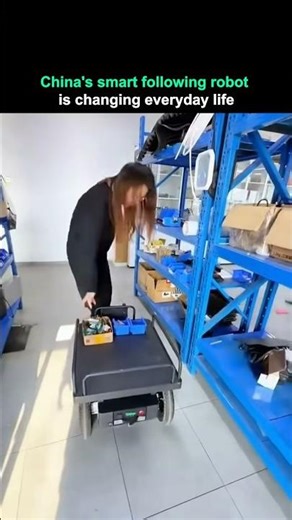 This Robot Follows You Everywhere