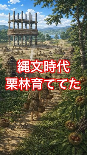 縄文人、森を育てていた？ #縄文時代 #雑学 #歴史 #アニメ
