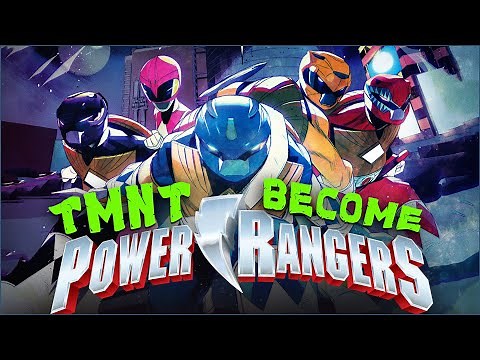 Teenage Mutant Ninja Turtles Become Power Rangers