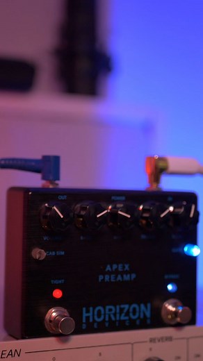 4.7K views · 55 reactions | Instant gratification with the Apex Preamp, the only pedal you need to transform any boring clean signal into a tight and aggressive high-gain beast! Designed to work great with all signal chains, including amps, modelers, and plug-ins Good buddy @chillytoy demonstrates this quite perfectly in this awesome clip  #horizondevices #apexpreamp | Horizon Devices | Facebook