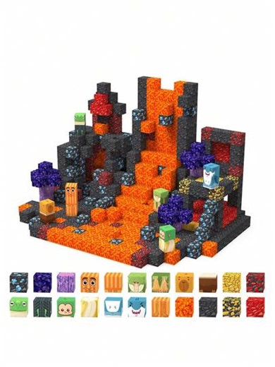 100 piezas Juego de bloques de construcción magnéticos para niños, adecuado para niños y niñas, juguetes de construcción creativos con piezas móviles y bloques que se conectan, juguetes de aprendizaje STEM para niños de 3+ años, bloques de ABS, regalo de cumpleaños/Navidad/Halloween, bloques magnéticos, bolas magnéticas, juguetes de construcción magnéticos, aprendizaje creativo, juguetes educativos, formas interesantes, diseño interesante, aprendizaje temprano para niños pequeños | SHEIN