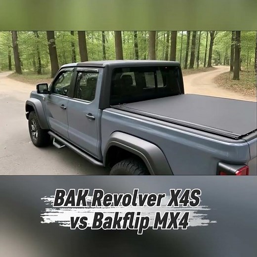 BAK Revolver X4S vs Bakflip MX4 Tonneau Cover