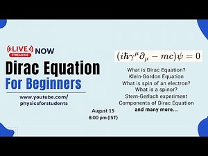 What is Dirac Equation | Dirac Equation Explained | Dirac Equation for Beginners