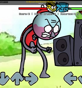 Vs Benson Mod Demo [FANMADE] Mod for Friday Night Funkin' | FNF Mods