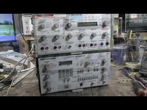 Sencore video test gear checkout