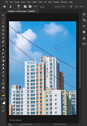 How to remove wires in photoshop #photoshoptips #graphicdesign #adobephotoshop #adobe