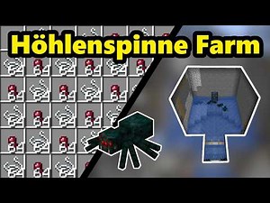 Minecraft Tutorial: Ultimative Höhlenspinnen Spawner XP Farm bauen | Einfach & Effizient | 1.21