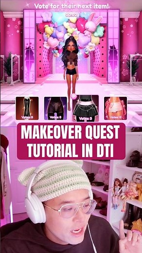 Dti x Katseye Makeover Quest tutorial for the new rewards in DTI roblox #shorts #dresstoimpress #dti