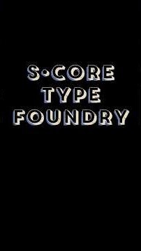 Corefont (Best Fonts: one of the most decorative font families for posters, cover designs, flyers …)