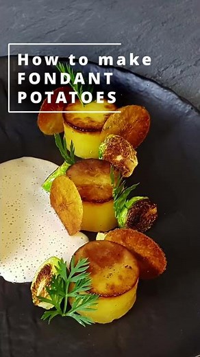 How to make FONDANT POTATOES at home | Chef Majk