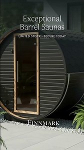 UK Barrel Saunas | Easy Installation | Finnmark Sauna
