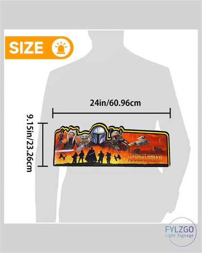 Ready to elevate your pinball game? 🎮✨ Introducing **The Mandalorian Pinball Topper LED Lightbox**! This stunning decor piece transforms your Stern pinball machine, immersing you in your favorite galaxy far, far away. 🌌💡 With vibrant colors and mesmerizing lights, it's not just a conversation starter but a statement of style that'll bring joy to every gaming session! Ideal for game nights with friends or solo adventures. 💫👾 So why not add a touch of the Force to your home arcade? After all,