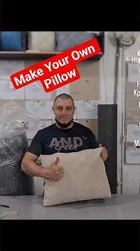 DIY Throw Pillow in 60 Seconds | Easy Sewing Project