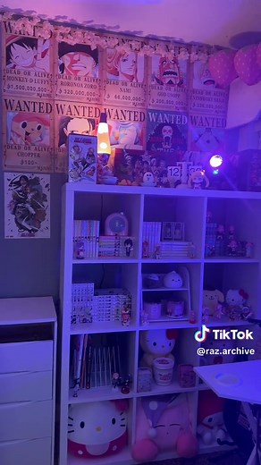 Quick 360° Anime Room Tour and Decor Inspiration