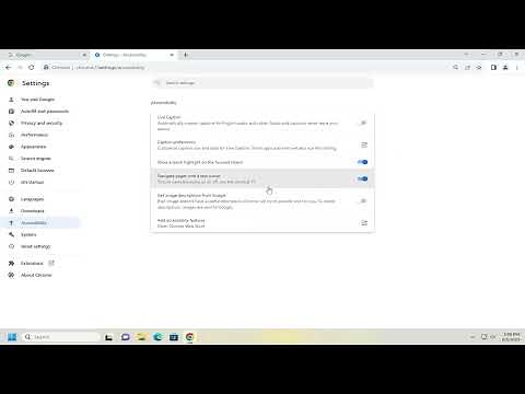 How to Enable or Disable Navigate Pages With Text Cursor in Chrome [Tutorial]