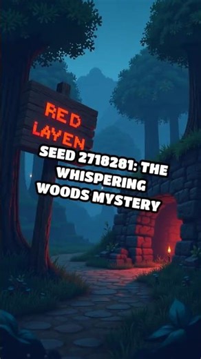 ️⚠️ MINECRAFT: Seed 2718281: The Whispering Woods Mystery