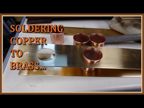 STEAMPUNK Soldering Copper To Brass!