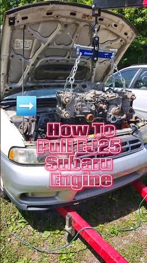 How To Pull EJ25 Subaru Engine