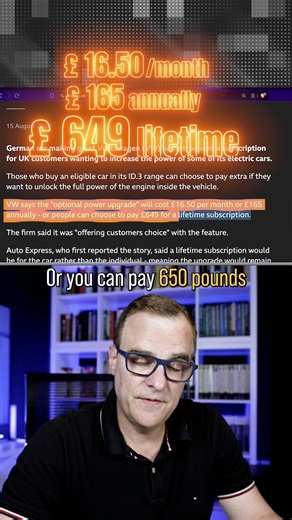 164K views · 3.1K reactions | Car Features PAYWALLED: hardware already inside #paywall #vw #ownership | David Bombal | Facebook