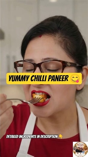 Quick Chilli Paneer Recipe🧀🌶️ | Indo-Chinese Recipe 😍#shorts #viral #fyp #easyrecipe