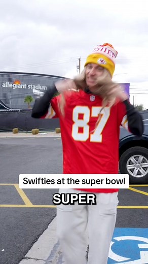 Swifties Take Over Las Vegas for the Super Bowl