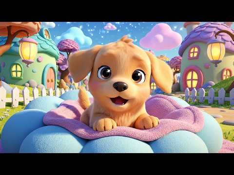 Sleepy Puppy Goes Snore Snore Snooze | Relaxing Lullaby & Bedtime Songs for Kids