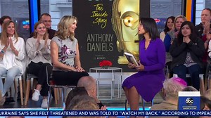 32K views · 513 reactions | C-3PO, WE LOVE YOU! Anthony Daniels opens up about his role as the iconic Star Wars character in his new book, out today. gma.abc/2ZzRteQ | Good Morning America | Facebook