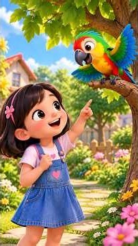 Kind Words for Kids | Celine and the Talking Parrot 🦜