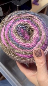 Hat for hope! 💜#knittingmachine #hats #hope #knitting | Hoop and Home