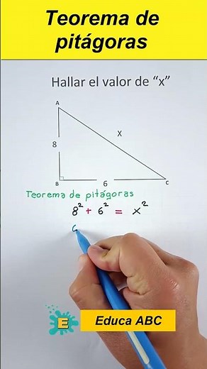Do you still remember the Pythagorean theorem? #math #mathematics #algebraically