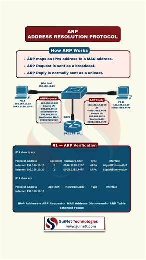 What is ARP? 🌐 | Address Resolution Protocol Explained | CCNA