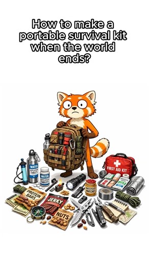DIY Survival Bag: 10-Second Grab & Go Kit for the Apocalypse #apocalypse #storytime #whatif