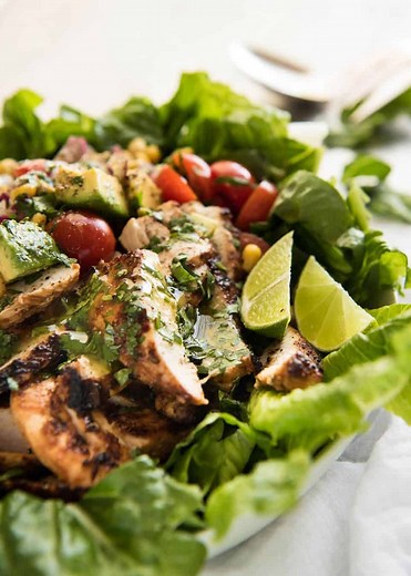 Mexican Avocado Chicken Salad