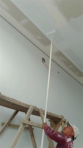 how to paint gypsum ceilings....
