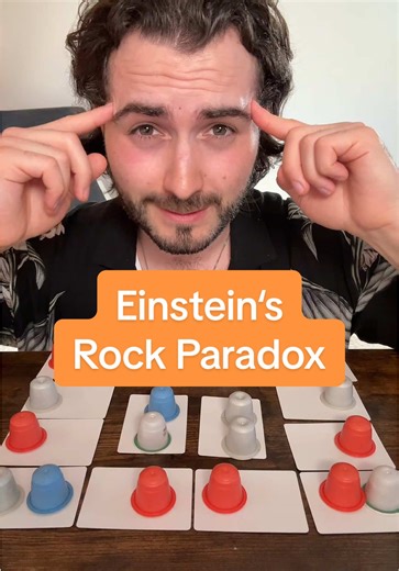 Einstein‘s Rock Paradox Explained | Grab some rocks and test it out! 🤯🪨