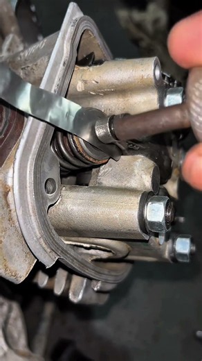 Locking In The Perfect Valve Adjustment 🔧 #mechanic #asmr #mechanical