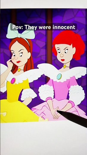 Anastasia and Drizella Tremaine glow up #anastasia #drizella #disneyprincess #cinderella #glow up