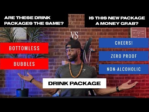 Bottomless Bubbles Drink Package VS CHEERS! Zero Proof Drink Package | Carnival Cruise