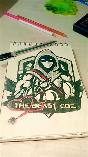 ⚡ Unleashing the Beast | Official ‪@thebeastdocc‬ Gaming Logo Reveal 🎨✨ #art #logo
