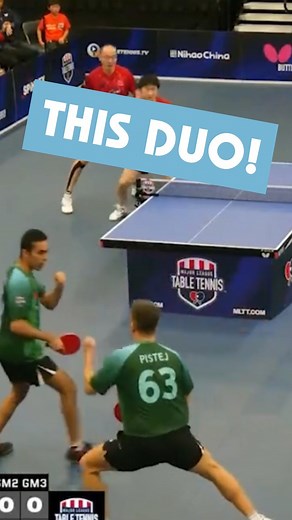 276K views · 1.5K reactions | Adi Sareen and Lubomír Pistej getting it DONE for the Spinners  Stream MLTT on tabletennis.tv | Major League Table Tennis | Facebook