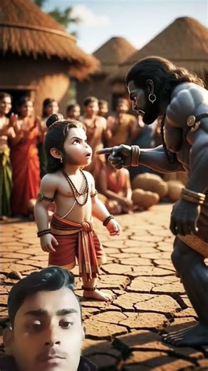 #shorts #viral Hanuman Ji versus Rakshas Kaun jitega Aaj Ho Gaya mukabala