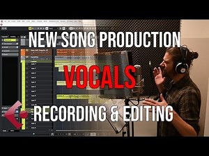 Recording and editing vocals in Cubase in my home studio (S1 E8)