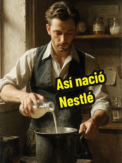 La increíble historia del hombre que creó Nestlé #history #nestle #mentesmillonarias #sabiasque #secretosdeltiempo