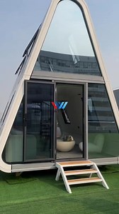 197K views · 2.4K reactions | https://www.wzhhouse.com/Projects/Container-House/Triangle-Living-House/Two-Floors-A-Frame-House-Building-505.html A Frame Prefab House Airbnb Home Outdoor Living Wow Wow Wanna know more??? #PrefabHouse #modularhouse #containerhouse #containerhome #airbnb #aframehouse #diy #aframehome #home #motorhome #ResortLife #resort | Wzhhouse | Facebook