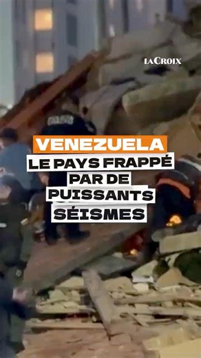 #Venezuela 🇻🇪 : le pays frappé par de puissants séismes