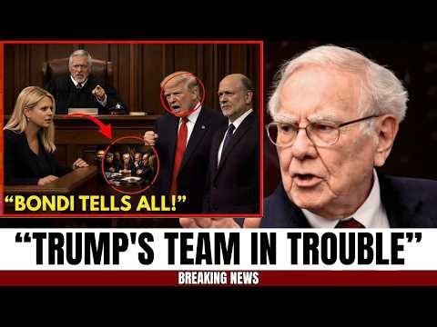 Pam Bondi Breaks Silence — What She Told the Judge About Trump's Team | Buffet