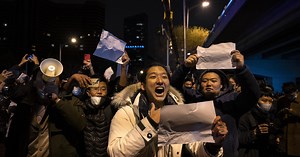 COVID lockdown protests sweep across China